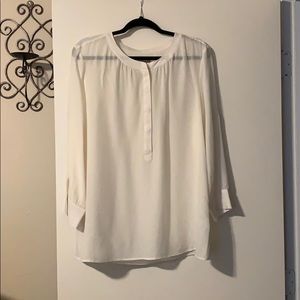 Banana Republic 3/4 Sleeve Silk Blouse